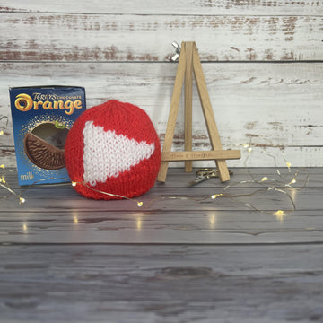 Social Media Inspired Chocolate Orange Cover Knitting Pattern