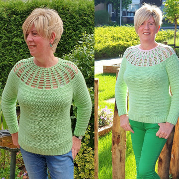 Dandelion Puff sweater