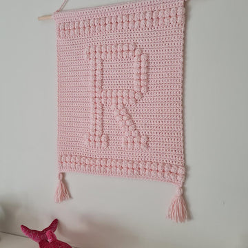 Letter R Wallhanging