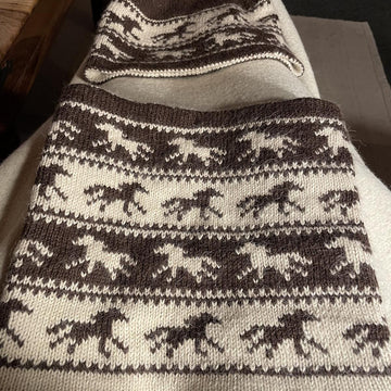 Running Horses Cowl