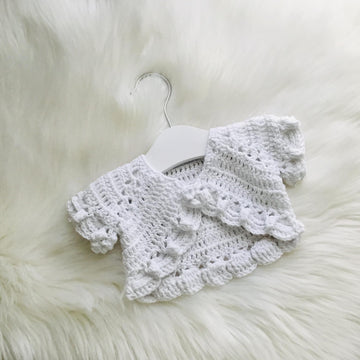 Magnolia Baby Cardigan Bolero Shrug Pattern N 426