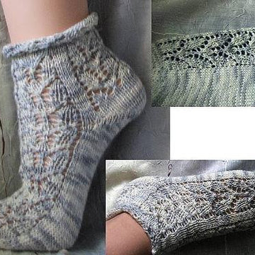 Blatt-Socken