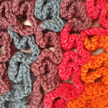 Snake Stitch Neck Warmer or Scarf