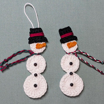 Snowman Pin or Ornament