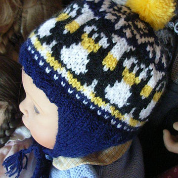 Penguin baby cap