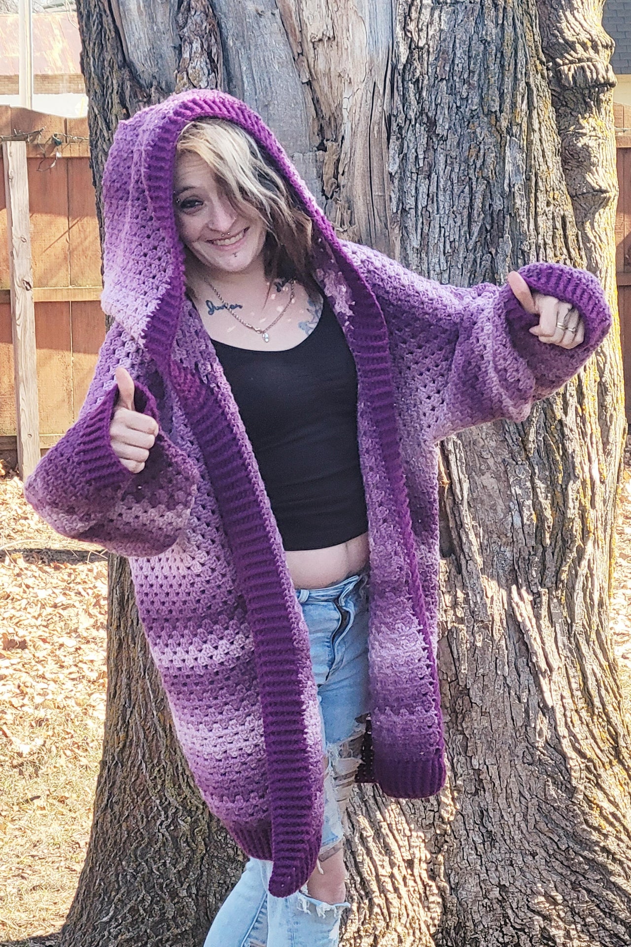 Garden Blooms Hexi Cardigan