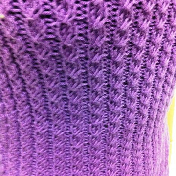 Mini Cable Dress Pattern