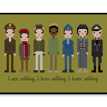 Hogan's Heroes - PDF Cross Stitch Pattern