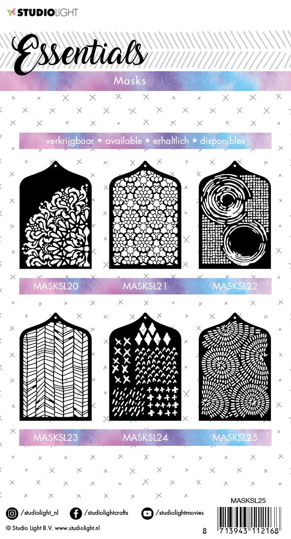 Studio Light Essentials A6 Stencil - 602975
