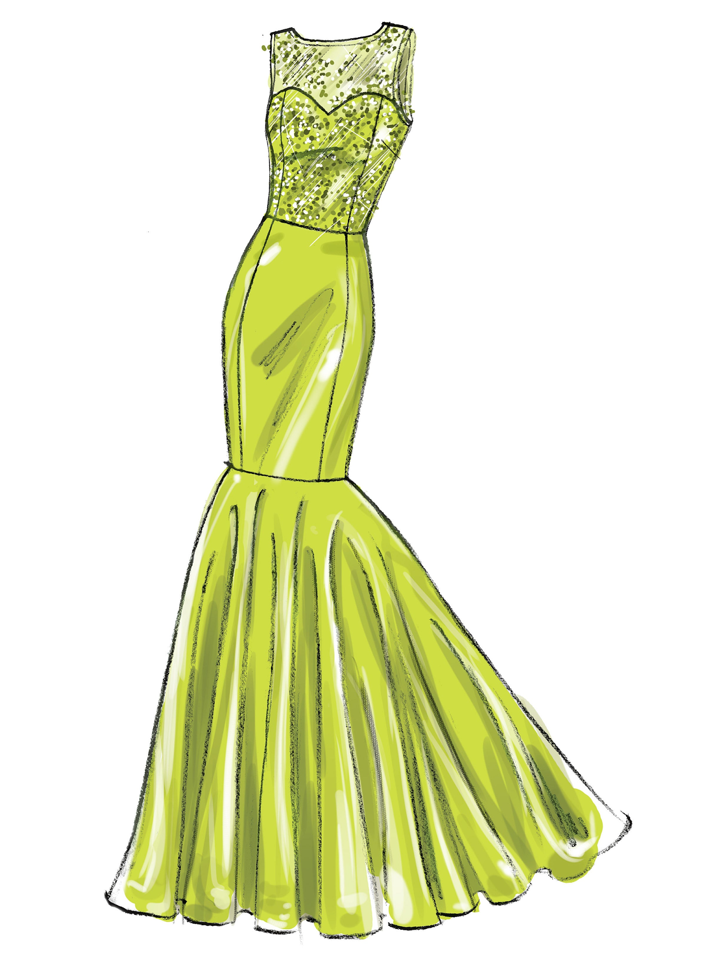 McCall's Misses' Dress M6838 - Sewing Pattern