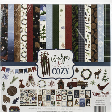 Echo Park Paper Echo Park Collection Kit 12"X12" - Warm & Cozy