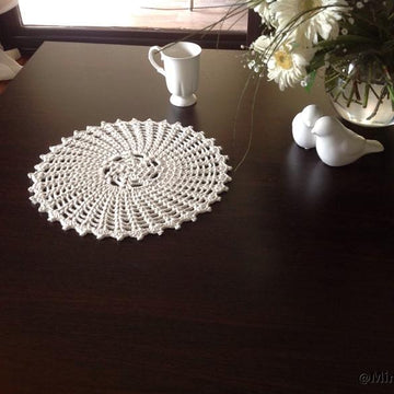 Crochet Placemat & Coaster Set N 111