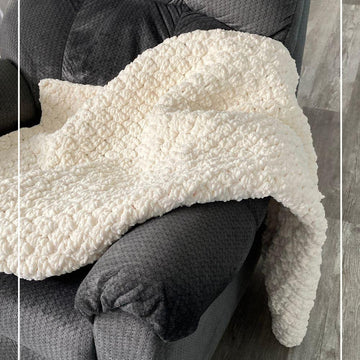 Beginner Super Bulky Crochet Blanket Pattern