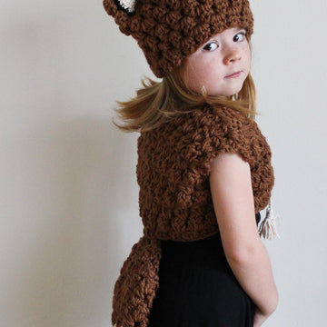 Scout the Fox Hat and Vest Set