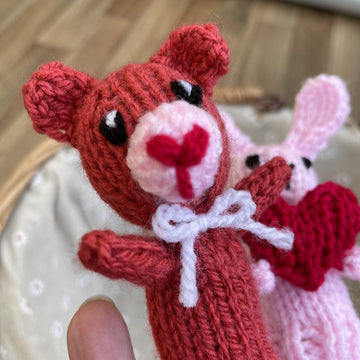 Valentines Finger Puppets