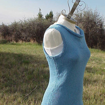 Drapey Cowl Neck Tank Top