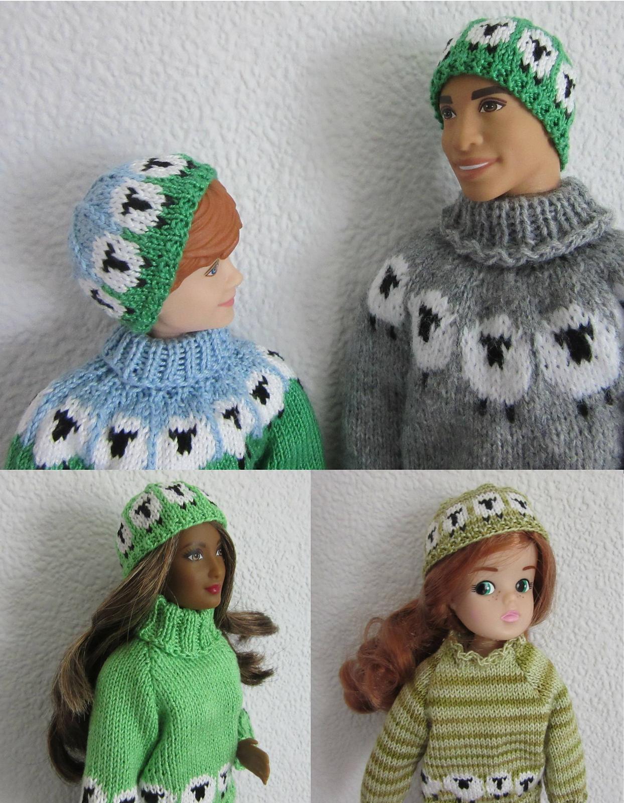 1:6th scale Sheep hats