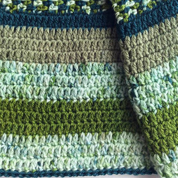 Perpendicular Stripes Cowl