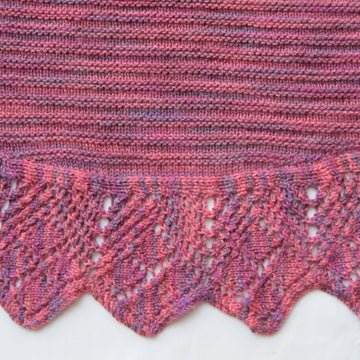 Teith Crescent Shawlette