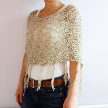 Fringed Capelet