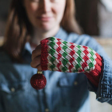 Bubble & Squeak Fingerless Mittens