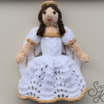 Christmas Tree Angel Ornament Festive Decoration Snoo's Knits