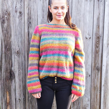 Coloured sweater