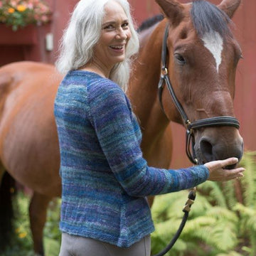 Potager Cardigan in Berroco Millefiori Light - 393-2 - Downloadable PDF