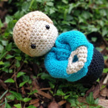 Iconic People Set 2 Merkel Darwin Marie Curie Gandhi Newton Cleopatra Einstein Queen Elizabeth II Amigurumi crochet