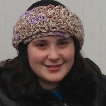 Ruffly Headband Earwarmer PDF12-083