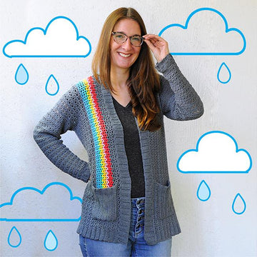 Rainbow In My Pocket Cardigan