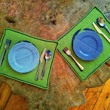 World Map Placemat Set