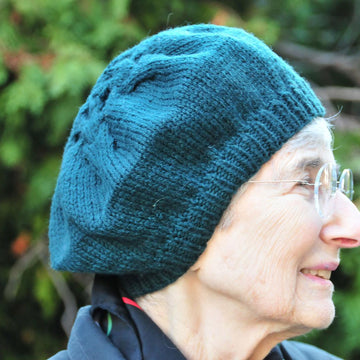 October Snow Beret