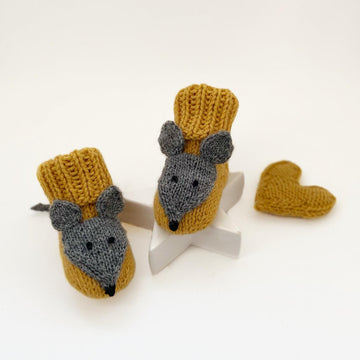 Baby socks MIRA with mice