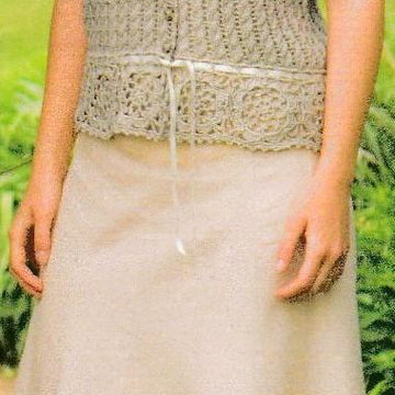 Crochet Border Cardigan