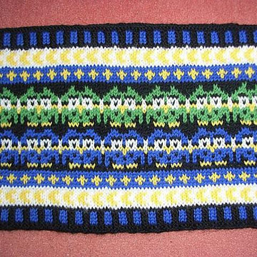 Baby owl cowl