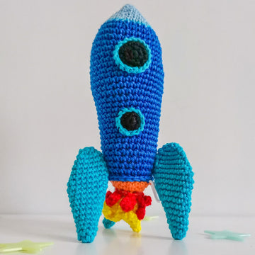 Astronaut and Rocket Ship Amigurumi Pattern