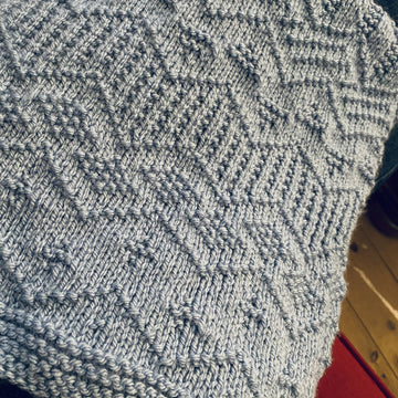 Zig Zag Sampler Blanket