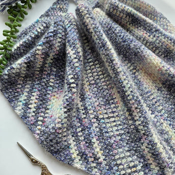 Magic Moss Stitch Scarf