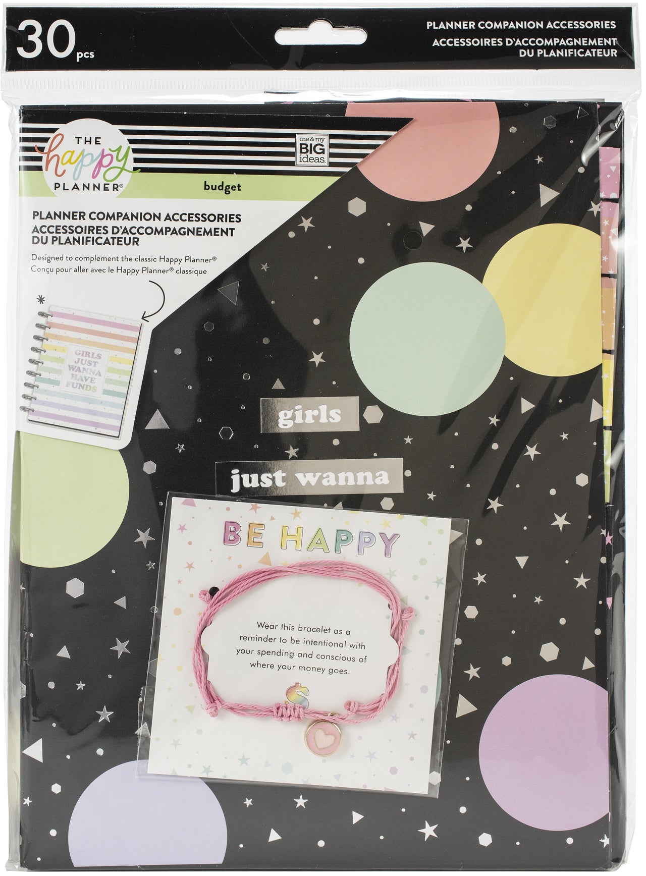 The Happy Planner Classic Planner Companion Accessories - Budget, 30/Pkg