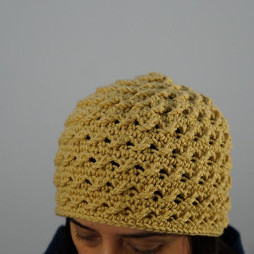 Cross stitch beanie