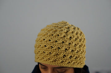 Cross stitch beanie