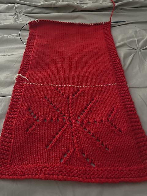 Snowflake Scarf
