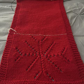 Snowflake Scarf