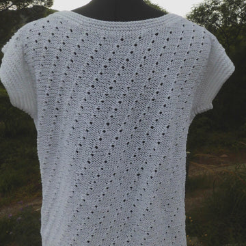 SUZANNE, top in lace pattern