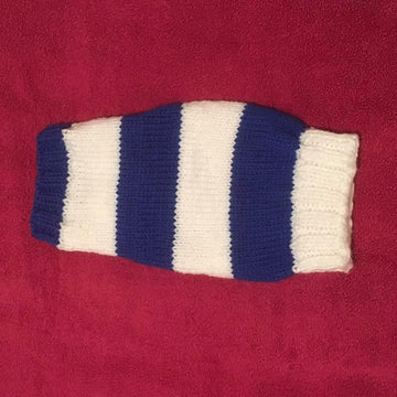 Two Colour Striped Sweater for Small Dogs