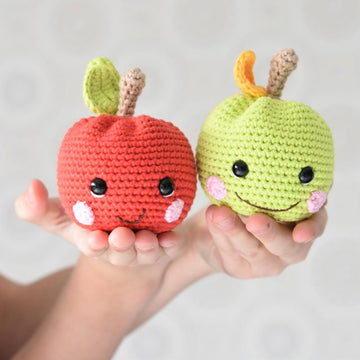 Happy apple rattle