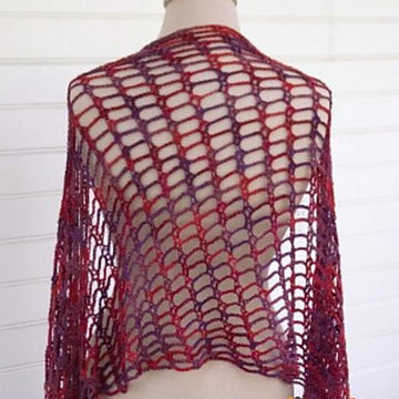 Artfully Simple Angled Scarf
