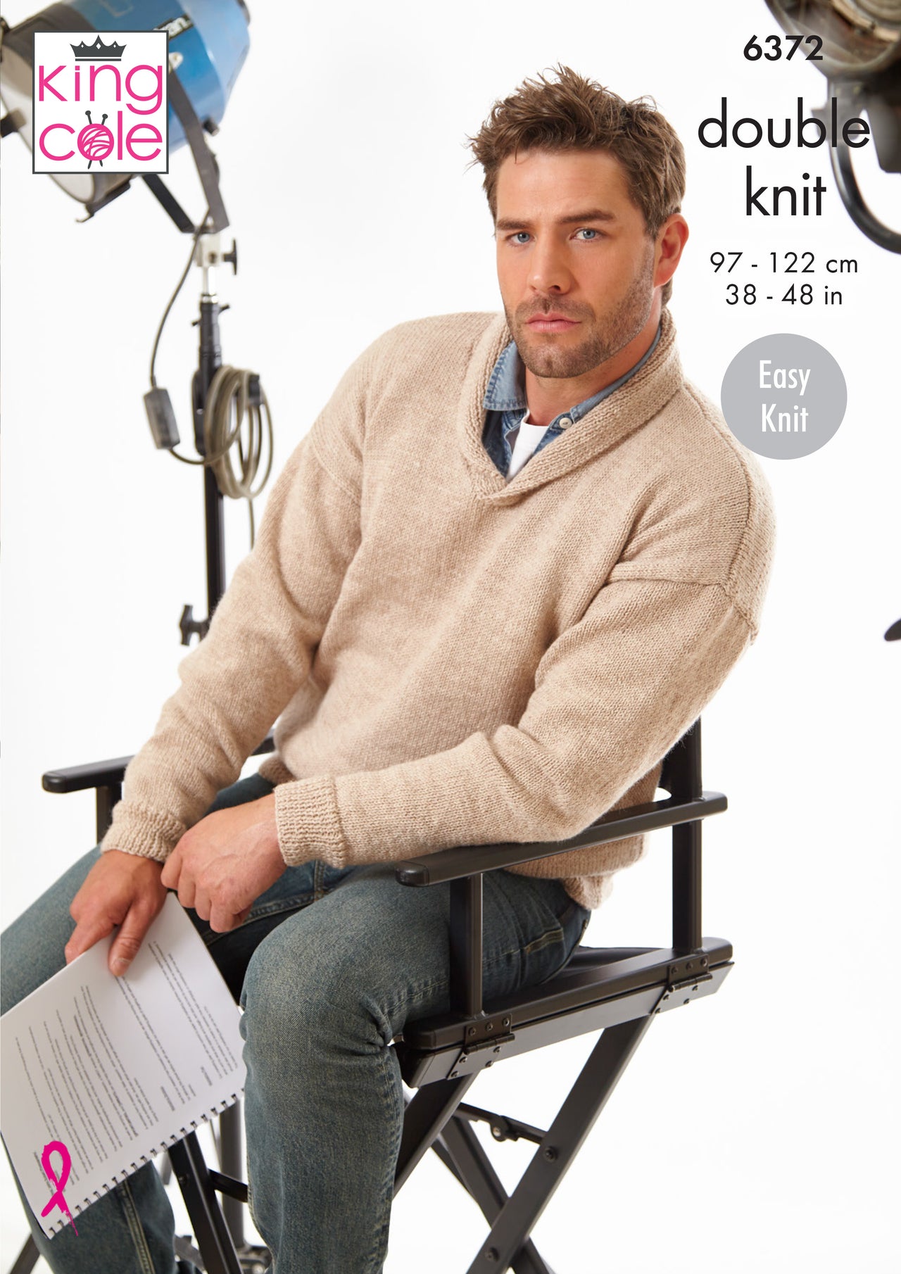Sweaters in King Cole Merino Blend DK - 6372 - Leaflet