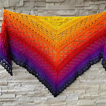Triangular Scarf "Eos"